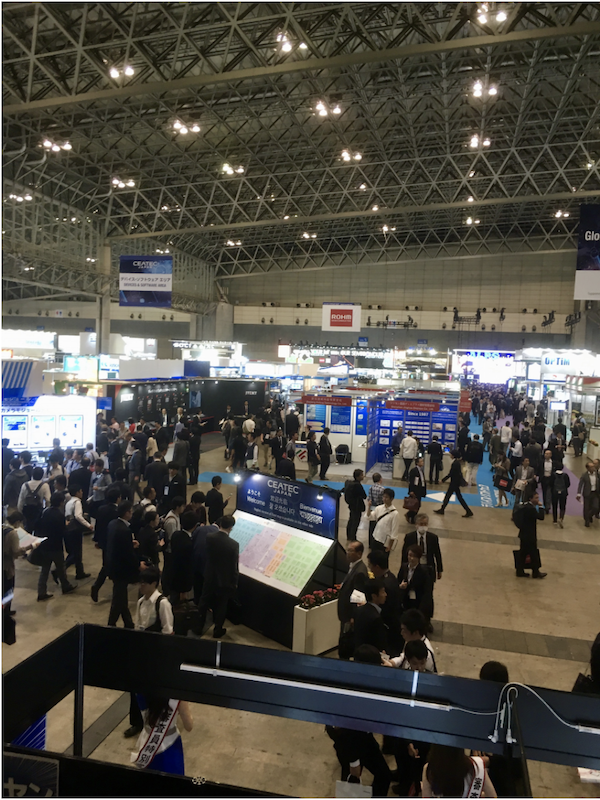 CEATEC JAPAN 2017にお邪魔しました